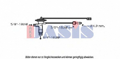 AKS DASIS 840100n -  Расширительный клапан, кондиционер